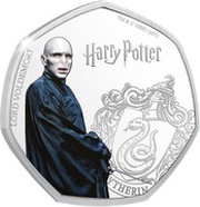 25 Cents - Elizabeth II Lord Voldemort, Cook Islands, 2021 reverse image