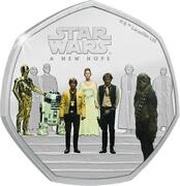 25 Cents - Elizabeth II Medal Ceremony, Cook Islands, 2022 reverse image