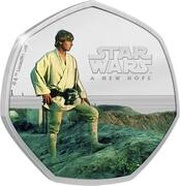 25 Cents - Elizabeth II Tatooine reverse image
