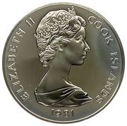 50 Cents - Elizabeth II Royal Wedding obverse image