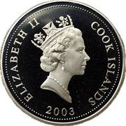 50 Cents - Elizabeth II Papilio Maraho obverse image