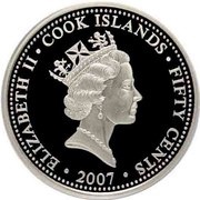 50 Cents - Elizabeth II Sydney Harbor Bridge obverse image