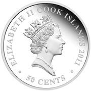 50 Cents - Elizabeth II Love Coin obverse image