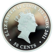 50 Cents - Elizabeth II Year of the Rabbit obverse image