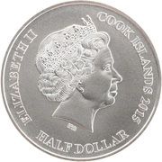 ½ Dollar - Elizabeth II Fram obverse image