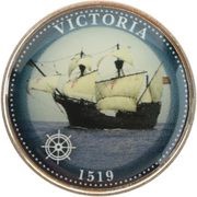 ½ Dollar - Elizabeth II Victoria, Cook Islands, 2015 reverse image