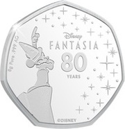 50 Cents - Elizabeth II Dreams, Cook Islands, 2020 reverse image