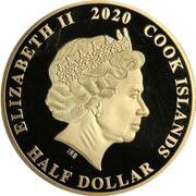 ½ Dollar - Elizabeth II Luke and Darth Vader obverse image