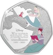 50 Cents - Elizabeth II Always Curious, Cook Islands, 2021 reverse image