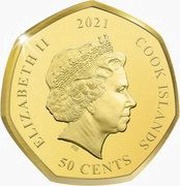 50 Cents - Elizabeth II Do You Play Croquet? obverse image