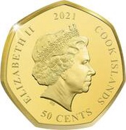 50 Cents - Elizabeth II Flower Fairies obverse image