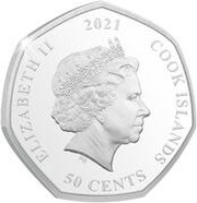 50 Cents - Elizabeth II Poppy obverse image