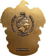 50 Cents - Elizabeth II Ravenclaw obverse image