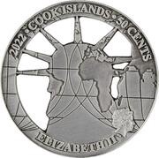 50 Cents - Elizabeth II Statue of Liberty obverse image