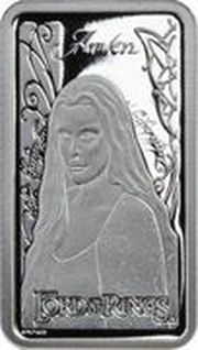 ½ Dollar - Elizabeth II Posthumous; Arwen, Cook Islands, 2023 reverse image