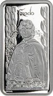 ½ Dollar - Elizabeth II Posthumous; Frodo, Cook Islands, 2023 reverse image