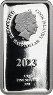 ½ Dollar - Elizabeth II Posthumous; Galadriel obverse image