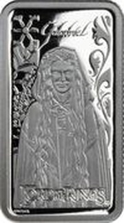 ½ Dollar - Elizabeth II Posthumous; Galadriel, Cook Islands, 2023 reverse image