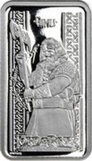 ½ Dollar - Elizabeth II Posthumous; Gimli, Cook Islands, 2023 reverse image