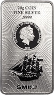 75 Cents - Elizabeth II Bounty obverse image