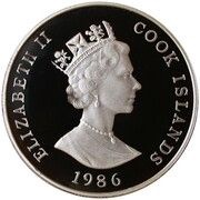 1 Dollar - Elizabeth II Royal Wedding; Piedfort obverse image