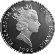 1 Dollar - Elizabeth II African Elephant obverse image