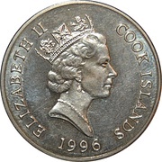 1 Dollar - Elizabeth II European otters obverse image