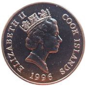 1 Dollar - Elizabeth II Butterfly and thistle obverse image