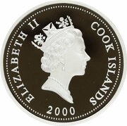1 Dollar - Elizabeth II Rainforest Damselfly obverse image