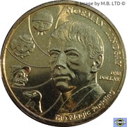 1 Dollar - Elizabeth II 4th Portrait - Norman Lindsay - The Magic Pudding, Australia, 2007-2008 reverse image