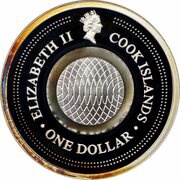 1 Dollar - Elizabeth II Aries Gemstone obverse image