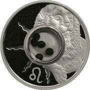1 Dollar - Elizabeth II Leo, Cook Islands, 2003 reverse image
