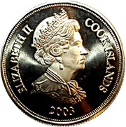 1 Dollar - Elizabeth II 1st Anniversary of the euro obverse image