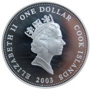 1 Dollar - Elizabeth II Senichi Hoshino obverse image