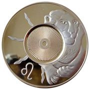 1 Dollar - Elizabeth II Leo, Cook Islands, 2003 reverse image