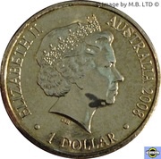 1 Dollar - Elizabeth II 4th Portrait - Year of the Rat obverse image