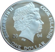 1 Dollar - Elizabeth II Mahatma Gandhi obverse image