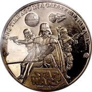 1 Dollar - Elizabeth II Star Wars, Cook Islands, 2005 reverse image