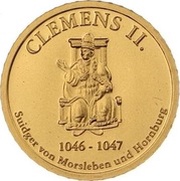 1 Dollar - Elizabeth II Clemens II, Cook Islands, 2005 reverse image