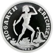 1 Dollar - Elizabeth II Hogarth, Erichsen and Co, Cook Islands, 2005 reverse image