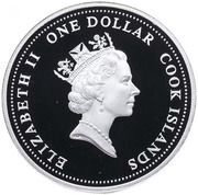 1 Dollar - Elizabeth II 85th Birthday of Pope John Paul II obverse image