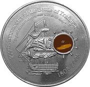 1 Dollar - Elizabeth II Battle of Trafalgar, Cook Islands, 2005 reverse image