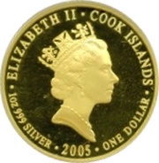 1 Dollar - Elizabeth II Adelaide Gold obverse image