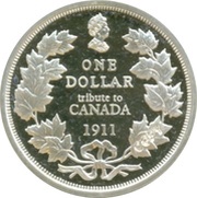 1 Dollar - Elizabeth II George V Dollar, Cook Islands, 2006 reverse image