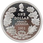 1 Dollar - Elizabeth II George V Dollar, Cook Islands, 2006 reverse image
