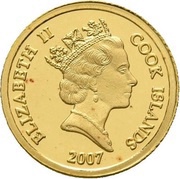 1 Dollar - Elizabeth II Gold Leaf obverse image