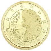 1 Dollar - Elizabeth II Primož Trubar, Cook Islands, 2007 reverse image