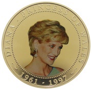 1 Dollar - Elizabeth II Princess Diana reverse image