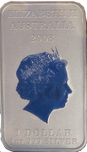 1 Dollar - Elizabeth II 4th Portrait - Kangaroo Dreaming obverse image