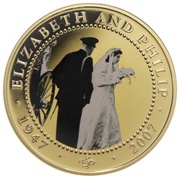 1 Dollar - Elizabeth II Queen's Arriving, Cook Islands, 2007 reverse image